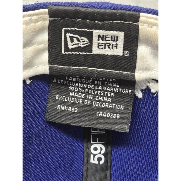 New Era Los Angeles Dodgers Fitted Hat 7 3/8 City Of Los Angeles Themed Blue - Picture 3 of 14